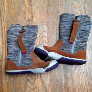 Girls Zip Plae Boots